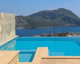 Kaş Kalkan'da Muhteşem Deniz Manzaralı, Özel Havuzlu, Konforlu Villa - 3