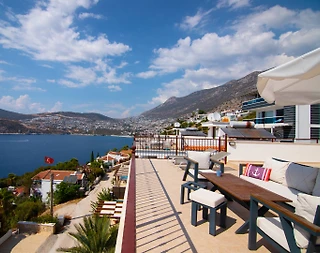 Kaş Kalkan'da Muhteşem Deniz Manzaralı, Özel Havuzlu, Lüks Villa - 3