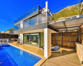 Kaş Kalkan'da Muhteşem Deniz Manzaralı, Özel Havuzlu, Lüks Villa - 2