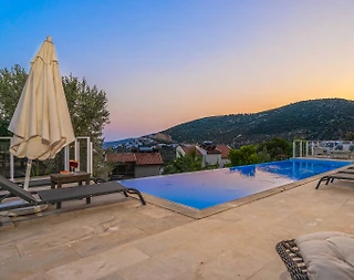 Kaş Kalkan'da Muhteşem Deniz Manzaralı, Özel Havuzlu, Lüks Villa - 4