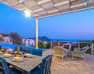Kaş Kalkan'da Muhteşem Deniz Manzaralı, Özel Havuzlu, Lüks Villa - 5