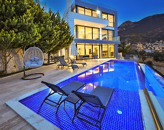 Kaş Kalkan'da Muhteşem Deniz Manzaralı, Özel Havuzlu, Lüks Villa - 2