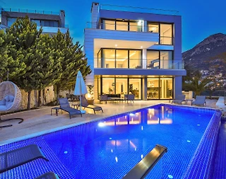 Kaş Kalkan'da Muhteşem Deniz Manzaralı, Özel Havuzlu, Lüks Villa - 3