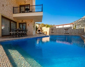 Kaş Kalkan'da Muhteşem Deniz Manzaralı, Özel Havuzlu, Merkezi Villa - 2