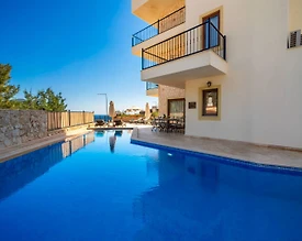Kaş Kalkan'da Muhteşem Deniz Manzaralı, Özel Havuzlu, Merkezi Villa - 3