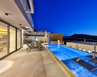 Kaş Kalkan'da Muhteşem Doğa İçerisinde, Özel Havuzlu, Kiralık Villa - 2