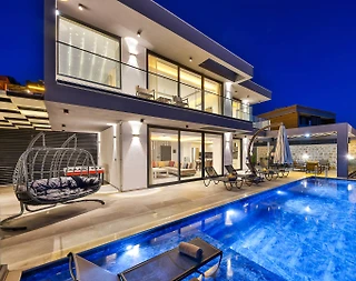 Kaş Kalkan'da Muhteşem Doğa İçerisinde, Özel Havuzlu, Kiralık Villa - 1