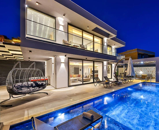 Kaş Kalkan'da Muhteşem Doğa İçerisinde, Özel Havuzlu, Kiralık Villa - 1