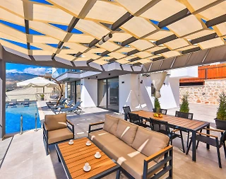 Kaş Kalkan'da Muhteşem Doğa İçerisinde, Özel Havuzlu, Kiralık Villa - 4