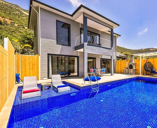 Kaş Kalkan'da Muhteşem Doğada, Özel Havuzlu, Balayı Villası - 1