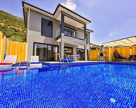 Kaş Kalkan'da Muhteşem Doğada, Özel Havuzlu, Balayı Villası - 2
