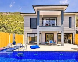 Kaş Kalkan'da Muhteşem Doğada, Özel Havuzlu, Balayı Villası - 3