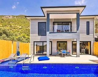 Kaş Kalkan'da Muhteşem Doğada, Özel Havuzlu, Balayı Villası - 3