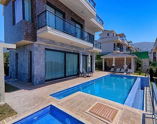Kaş Kalkan'da Muhteşem Doğada, Özel Havuzlu, Şık Kiralık Villa - 2