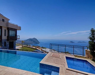 Kaş Kalkan'da Muhteşem Doğada, Özel Havuzlu, Şık Kiralık Villa - 3