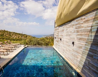 Kaş Kalkan'da Nefes Kesen Deniz Manzaralı, Özel Havuzlu, 3+1 Villa - 4