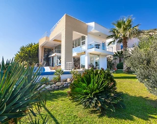 Kaş Kalkan'da Nefes Kesen Deniz Manzaralı, Özel Havuzlu, Şık Villa - 5