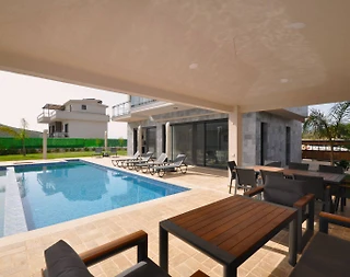 Kaş Kalkan'da Deniz Manzaralı, Özel Havuzlu, Bahçeli Tatil Villası - 5