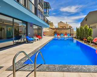 Kaş Kalkan'da Panoramik Deniz Manzaralı, Özel Havuzlu, Modern Villa - 2