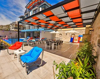 Kaş Kalkan'da Panoramik Deniz Manzaralı, Özel Havuzlu, Modern Villa - 3