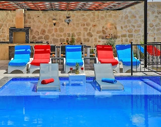 Kaş Kalkan'da Panoramik Deniz Manzaralı, Özel Havuzlu, Modern Villa - 5