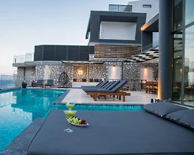 Kaş Kalkan'da Seyrine Doyulmaz Deniz Manzaralı, Özel Havuzlu, Lüks Villa - 2