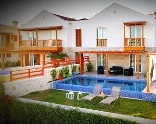 Kaş Kalkan'da Site İçerisinde, Özel Havuzlu, Kiralık Villa - 3