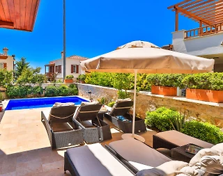 Kaş Kalkan'da Site İçerisinde, Özel Havuzlu, Konforlu Yazlık Villa - 2