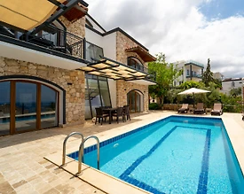 Kaş Kalkan'da Sonsuz Deniz Manzaralı, Özel Havuzlu, Modern Villa - 2