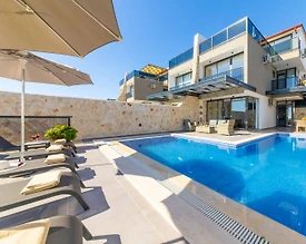 Kaş Kalkan'da Tasarımıyla Büyüleyen, Özel Havuzlu, Modern Villa - 3