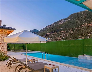 Kaş Bezirgan'da Sakin Doğa İçerisinde, Özel Havuzlu, Modern Villa - 4