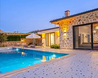 Kaş Bezirgan'da Sakin Doğa İçerisinde, Özel Havuzlu, Modern Villa - 2