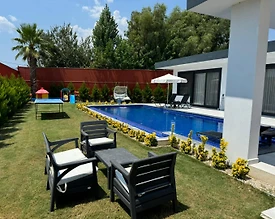Kaş Çavdır'da Doğa İçersinde, Özel Havuzlu, Konforlu Villa - 3