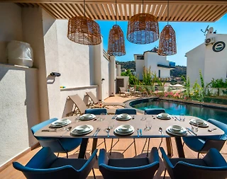 Kaş Kalkan'da Merkezi Konumda, Özel Havuzlu, Modern Villa - 3