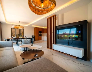 Kaş Kalkan'da Merkezi Konumda, Özel Havuzlu, Modern Villa - 5