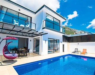 Kaş Kördere'de Balayı Çiftlerine Uygun, Özel Havuzlu, 1+1 Villa - 1