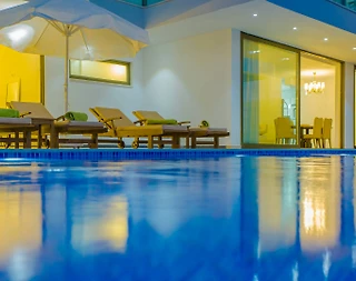 Kaş Kördere'de Deniz Manzaralı, Özel Havuzlu, Lüks Villa - 5