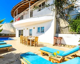 Kaş Kördere'de Geniş Ailelere Uygun, Özel Havuzlu, 10 Kişilik Villa - 3