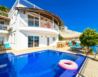 Kaş Kördere'de Geniş Ailelere Uygun, Özel Havuzlu, 10 Kişilik Villa - 1