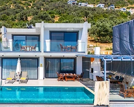 Kaş Kördere'de Merkeze Yakın, Özel Havuzlu, 2+1 Villa - 3