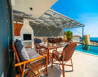 Kaş Kördere'de Merkeze Yakın, Özel Havuzlu, 2+1 Villa - 4