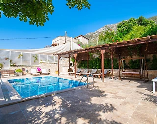 Kalkan Kördere'de Nezih Konumda, Özel Havuzlu, Kiralık Villa - 4