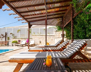 Kalkan Kördere'de Nezih Konumda, Özel Havuzlu, Kiralık Villa - 5