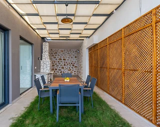 Kaş Kördere'de Sakin Konumda, Özel Havuzlu, 5 Kişilik Villa - 4