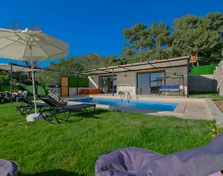 Kaş Ova'da Doğa İle İç İçe, Özel Havuzlu, Korunaklı Villa - 4