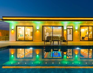 Kaş Ova'da Sessiz Konumda, Özel Havuzlu, 5 Kişilik Villa - 3