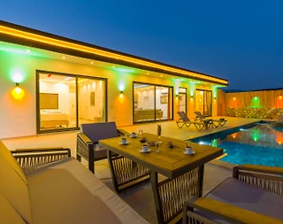 Kaş Ova'da Sessiz Konumda, Özel Havuzlu, 5 Kişilik Villa - 5