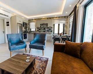 Kaş Patara'da Denize Yakın, Geniş Bahçeli, Özel Havuzlu, Taş Villa - 4