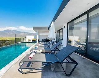 Kaş Gelemiş'te Eşsiz Doğada, Özel Havuzlu, Jakuzili, Yazlık Villa - 5