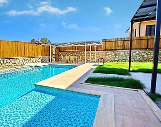 Kaş Patara'da Ferah Bahçeli, Özel Havuzlu, Saunalı, Jakuzili Villa - 4